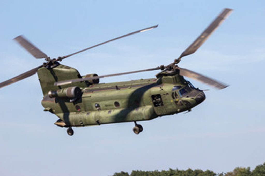 Chinook Simulator facility completed with extensive plant areas and full MOD project oversight.